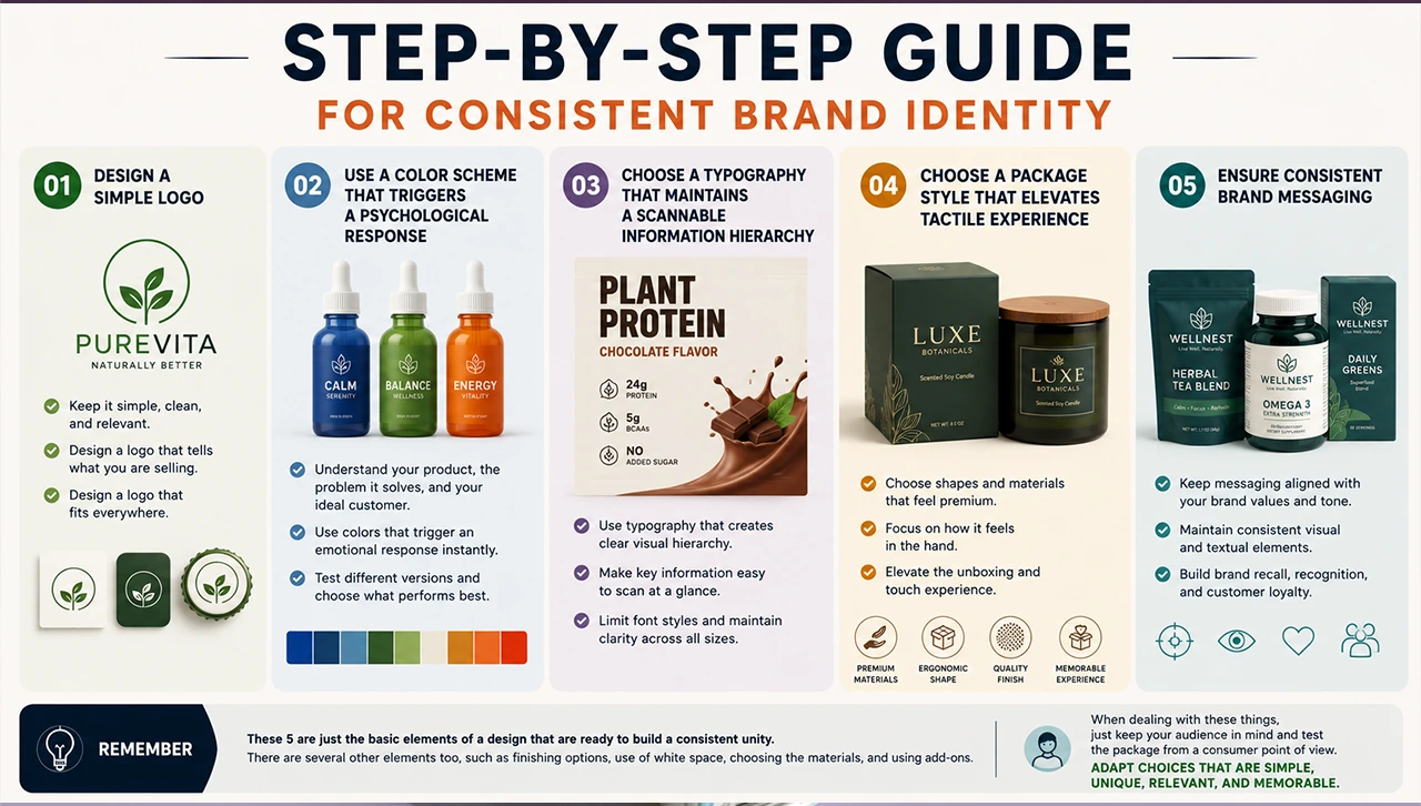 Step-By-Step Guide for Consistent Brand Identity